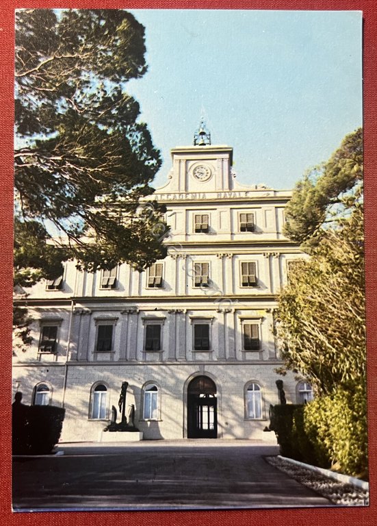 Cartolina - Livorno - All'Accademia Navale Ufficio Concorsi - 1969 | Immagine Gallery 1