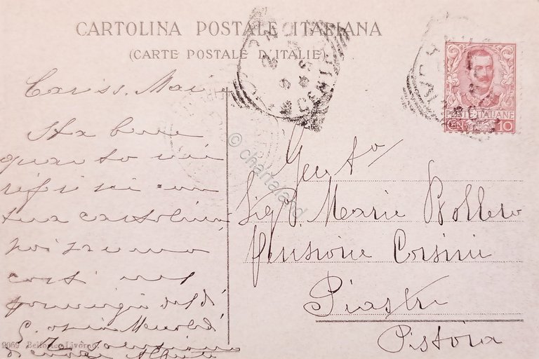 Cartolina - Livorno - Scali degli Olandesi e A. Saffi …