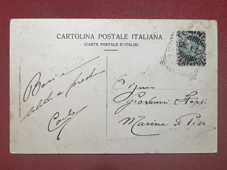 Cartolina - Lizzano in Belvedere ( Bologna ) - La …