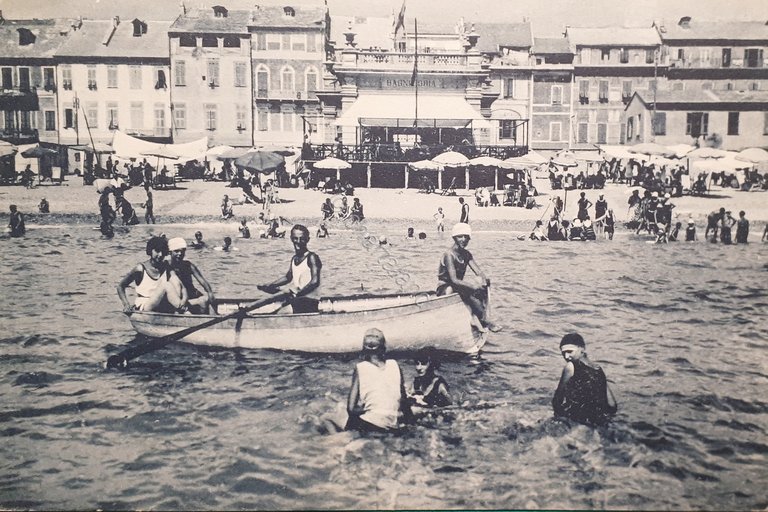 Cartolina - Loano - Stabilimento Bagni Doria dal Mare - …