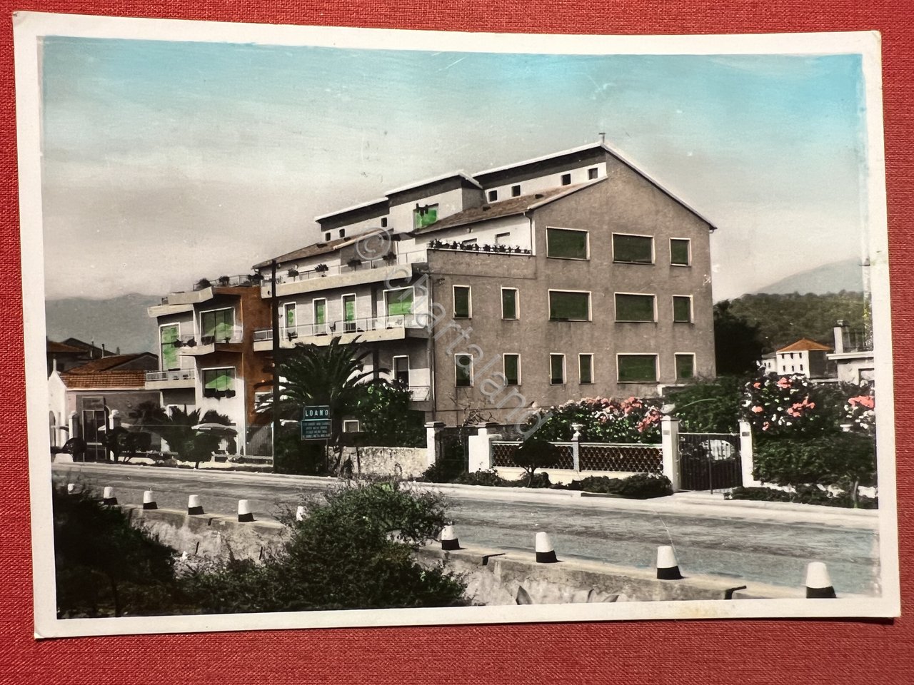 Cartolina - Loano ( Savona ) - Casa Marina Michelangelo …