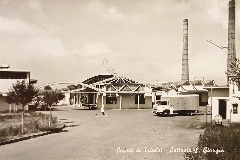 Cartolina - Locate di Triulzi - Latteria S. Giorgio - …