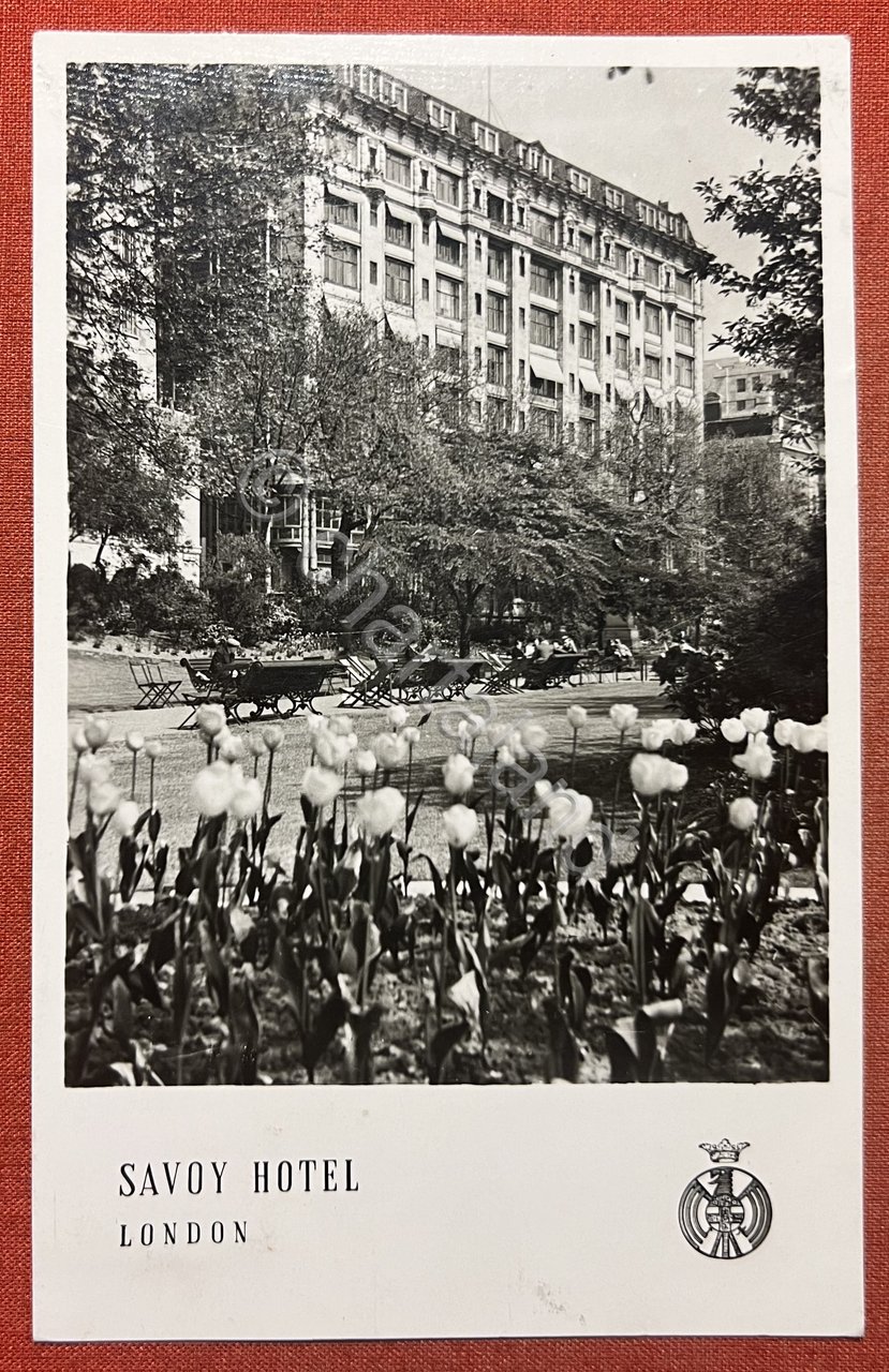 Cartolina - London - Savoy Hotel - 1951
