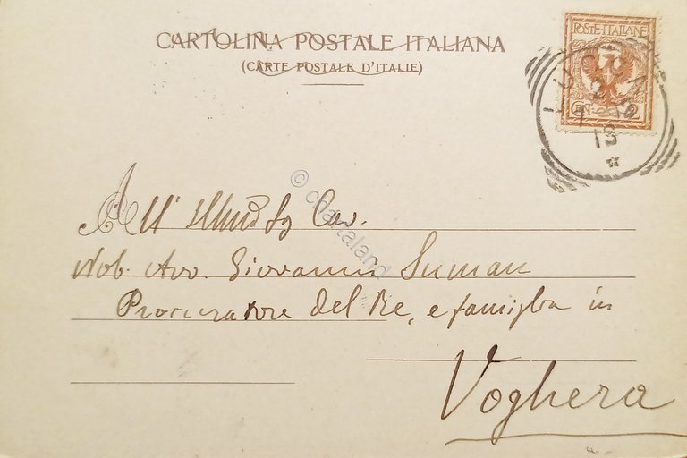 Cartolina - Lucca - Cattedrale - 1902