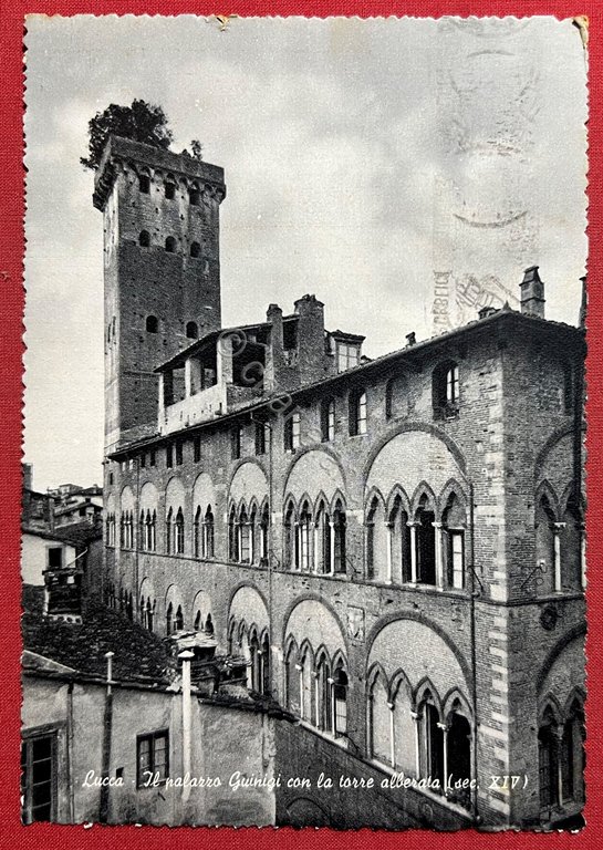 Cartolina - Lucca - Il Palazzo Guinigi con la Torre … | Immagine Gallery 3