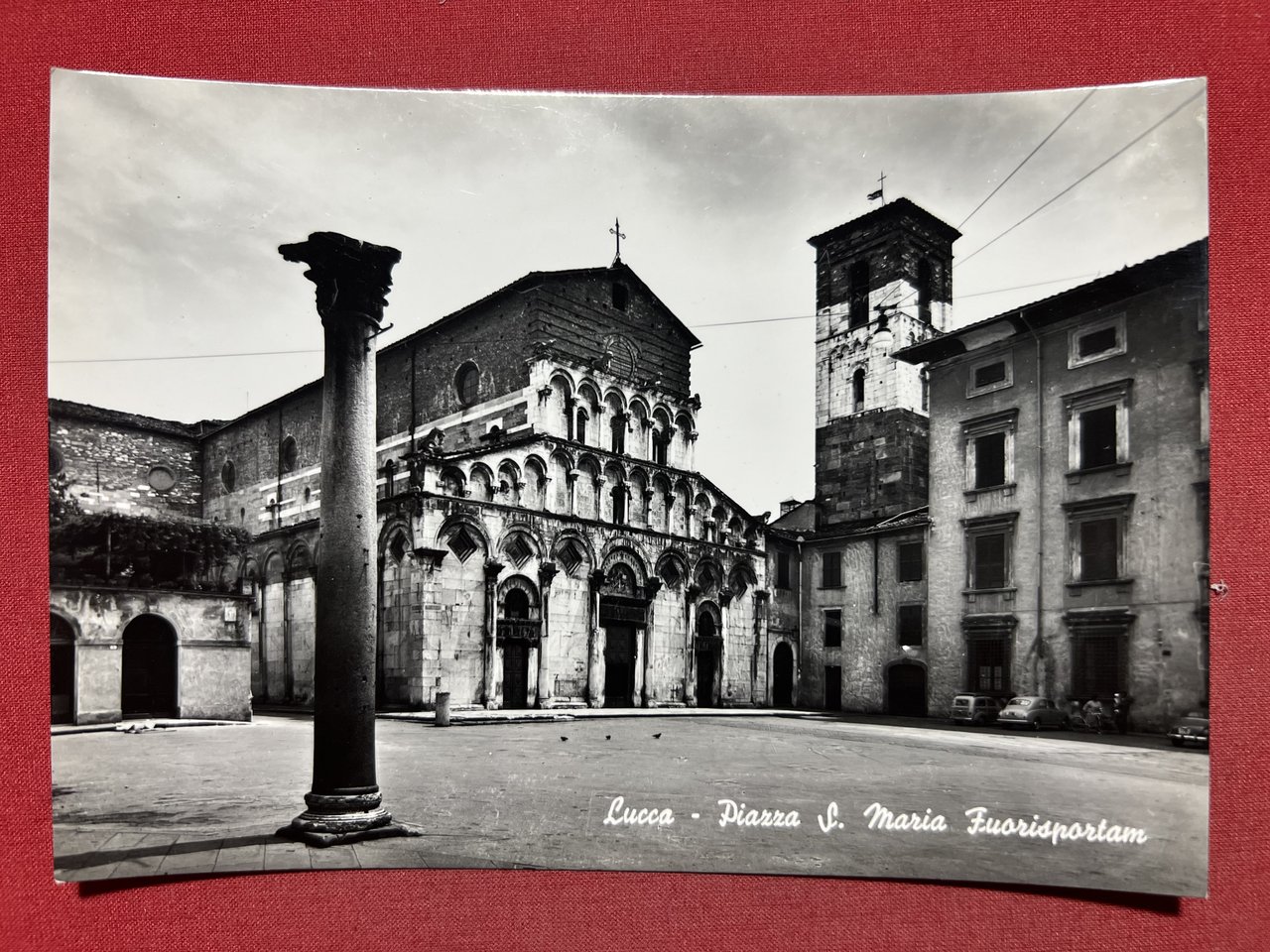Cartolina - Lucca - Piazza S. Maria Forisportam - 1950 …