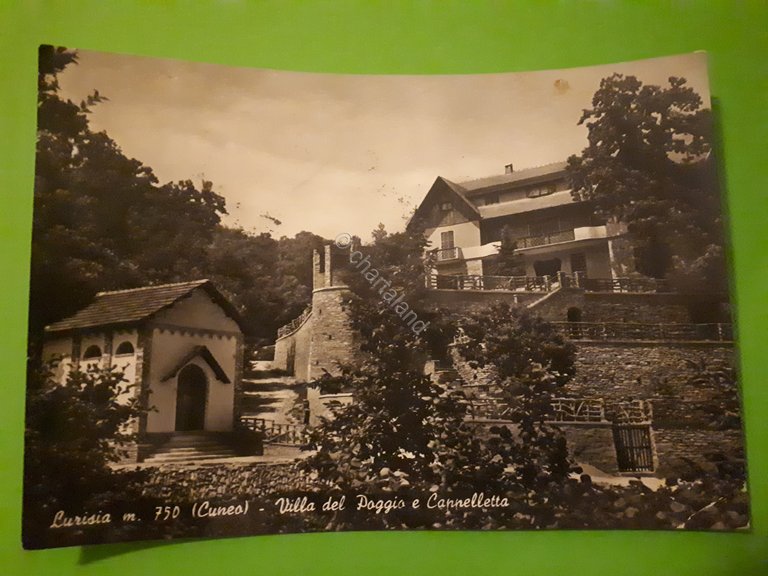Cartolina - Lurisia ( Cuneo ) - Villa del Paggio …