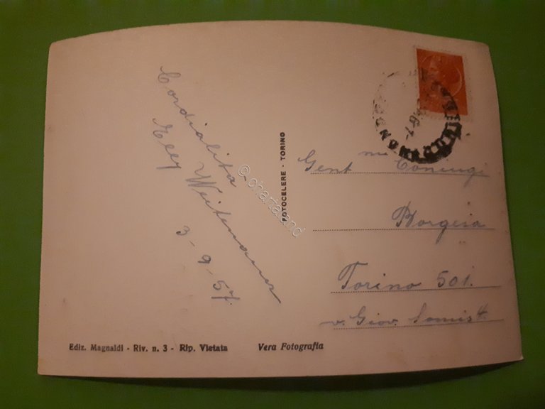 Cartolina - Lurisia ( Cuneo ) - Villa del Paggio …