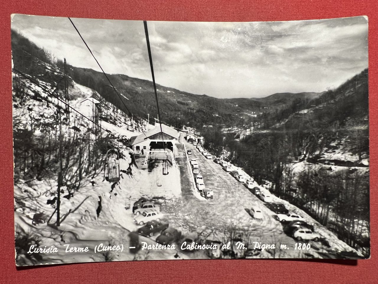 Cartolina - Lurisia Terme ( Cuneo ) - Partenza Cabinovia …