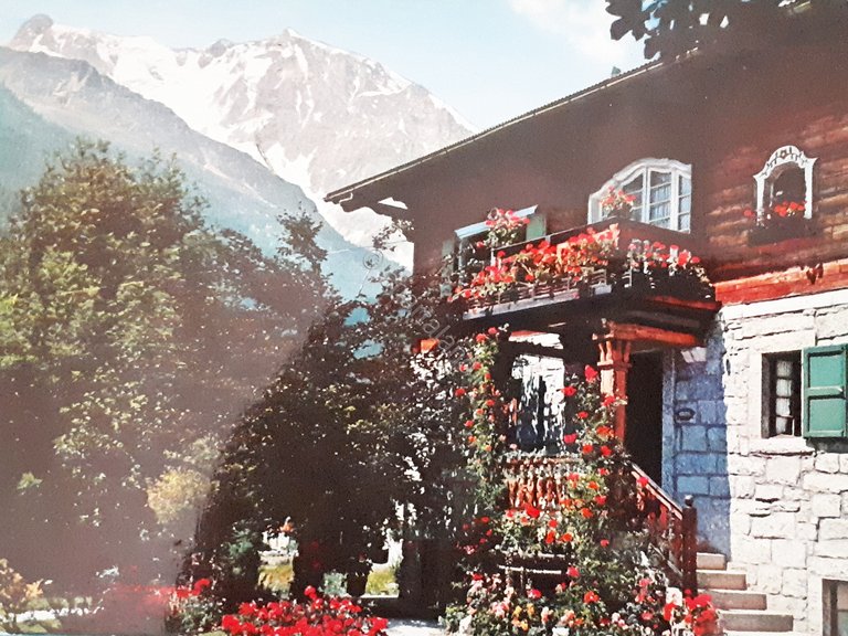 Cartolina - Macugnaga - Baita Mariuccia - 1964