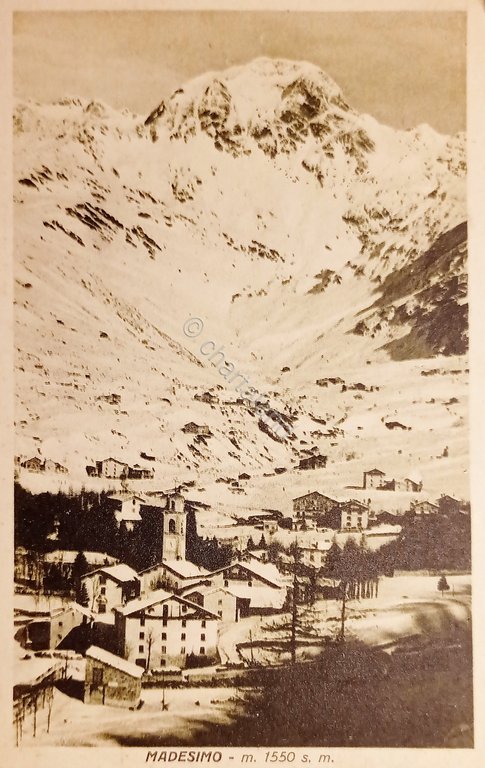 Cartolina - Madesimo ( Sondrio ) - 1933
