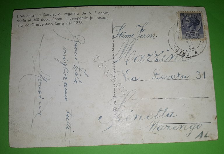 Cartolina - Madonna del Palazzo - Venerata nel Santuario di …