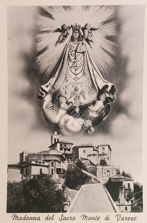 Cartolina - Madonna del Sacro Monte di Varese - 1950 …