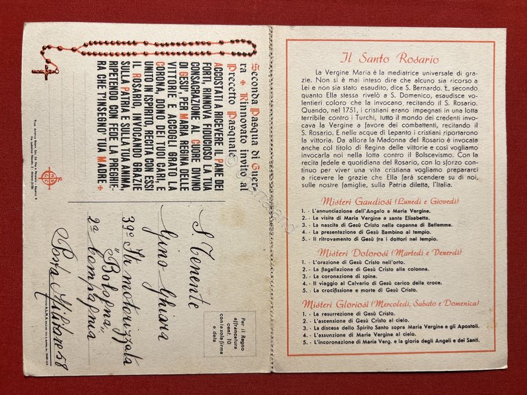 Cartolina - Madonna di Pompei - Regina delle Vittorie - …