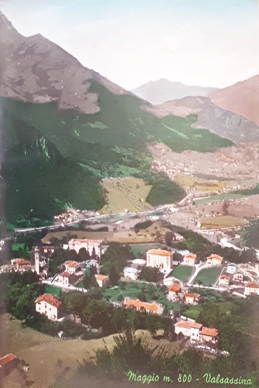 Cartolina - Maggio - Valsassina - 1961