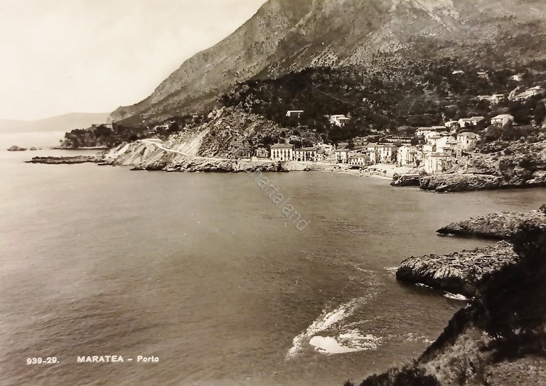 Cartolina - Maratea ( Potenza ) - Porto - 1958