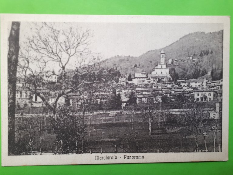 Cartolina - Marchirolo - Panorama - 1947