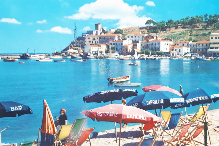 Cartolina - Marina Di Campo - Il molo - 1972