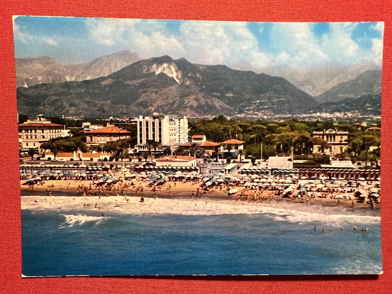 Cartolina - Marina di Massa - Veduta Aerea - 1968