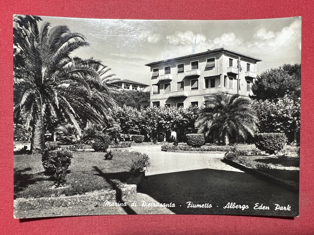 Cartolina - Marina di Pietrasanta ( Lucca ) - Fiumetto …
