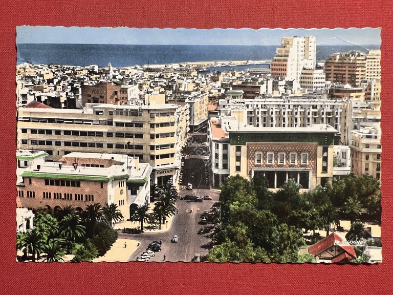 Cartolina - Marocco - Casablanca - Avenue Hassan II - …