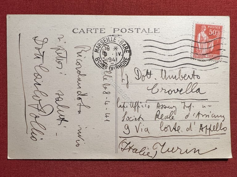 Cartolina - Marseille - Le Port et le Pont Transbordeur …