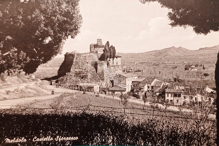 Cartolina - Meldola - Castello Sforzesco - 1950 ca.