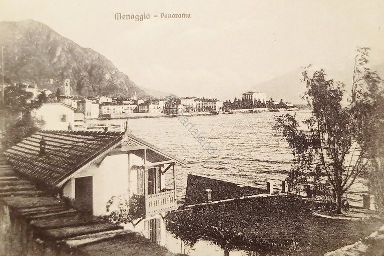 Cartolina - Menaggio ( Como ) - Panorama - 1925 …