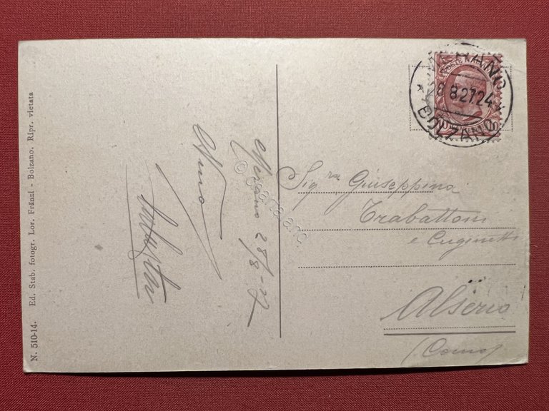 Cartolina - Merano - Ponte di Teatro e Passeggiata di …