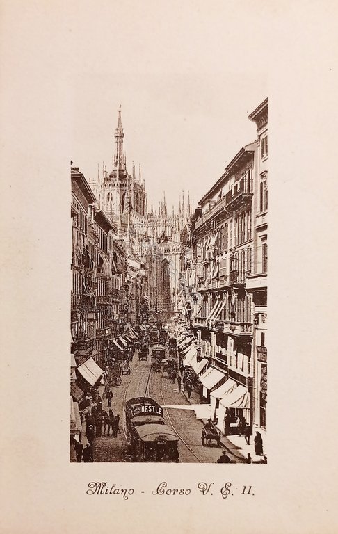 Cartolina - Milano - Corso Vittorio Emanuele II - 1930 …