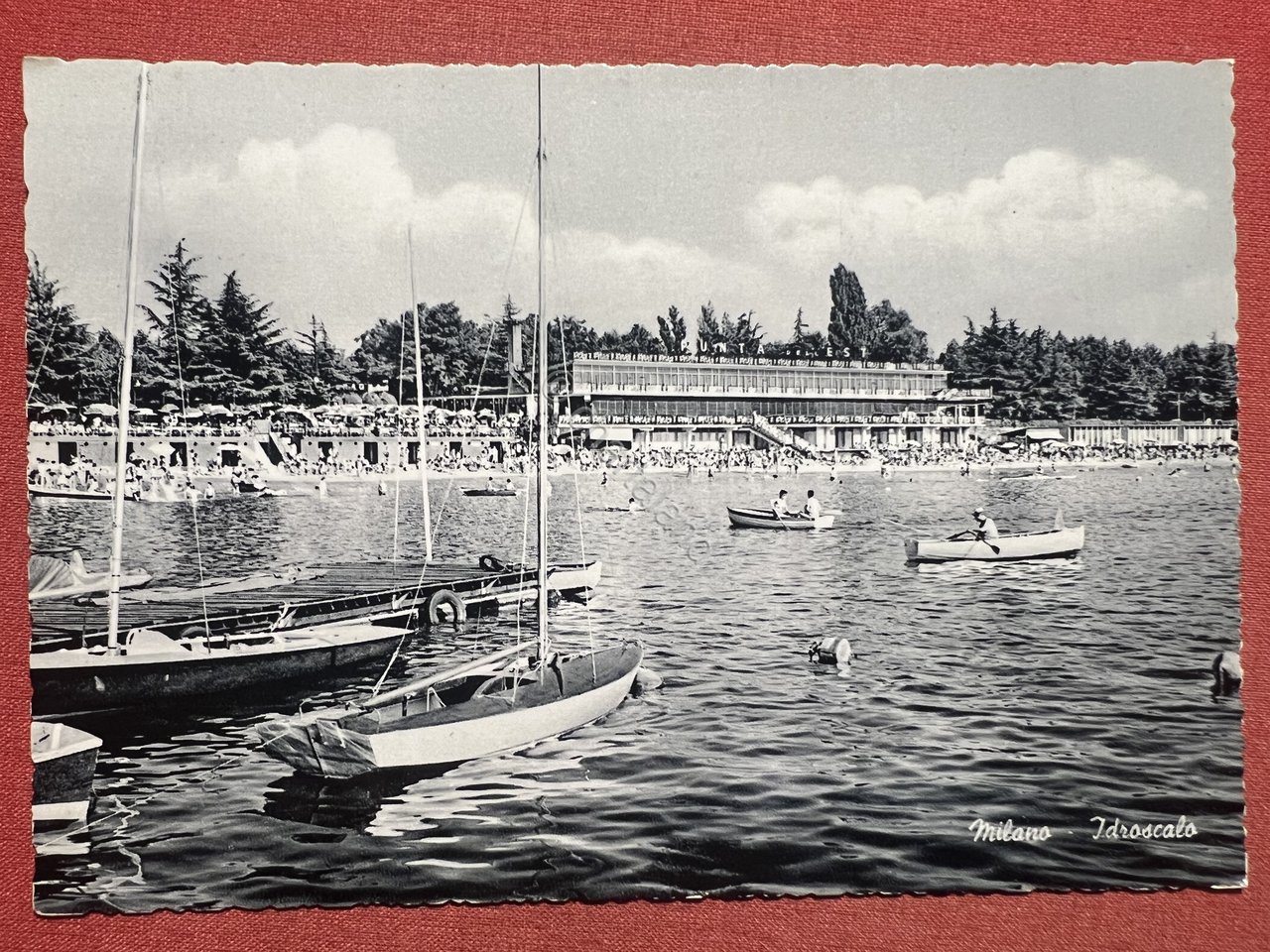 Cartolina - Milano - Idroscalo - 1969