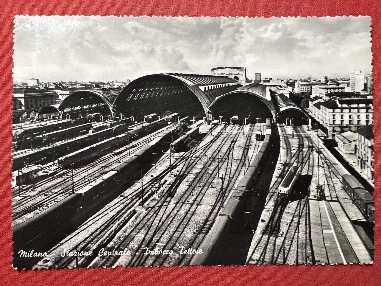 Cartolina - Milano - Stazione Centrale - Imbocco Tettoie - … | Immagine principale