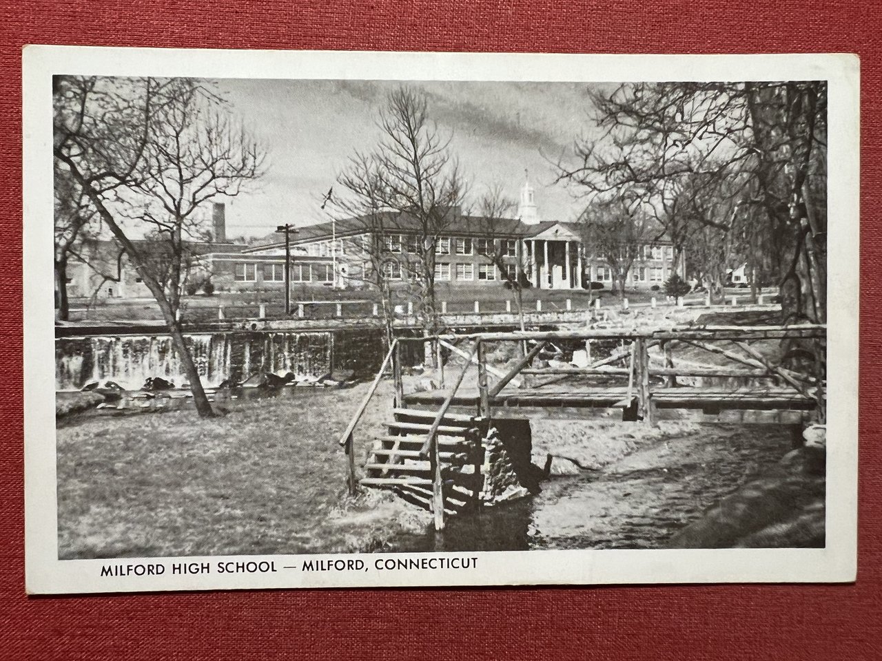 Cartolina - Milford High School - Milford, Connecticut - 1950 …