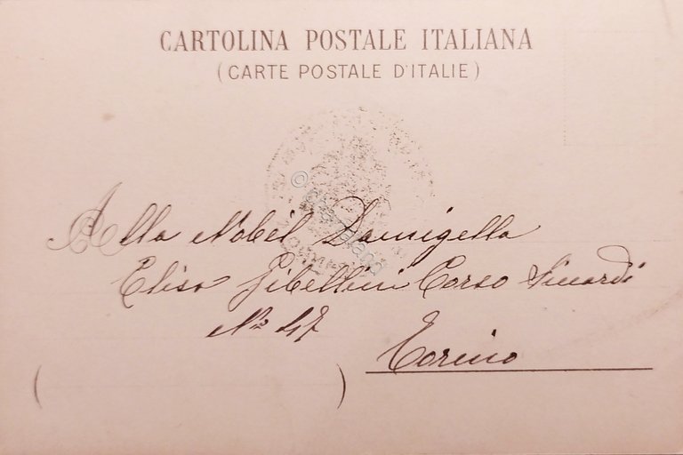 Cartolina - Militaria - 21^ Cavalleggeri di Padova - 1902