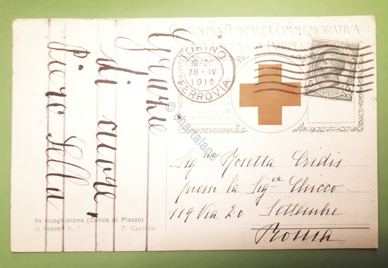 Cartolina - Militaria - Illustratori - 1916