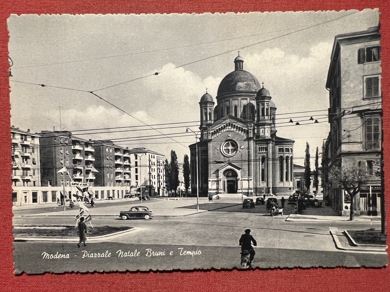 Cartolina - Modena - Piazzale Natale Bruni e Tempio - …