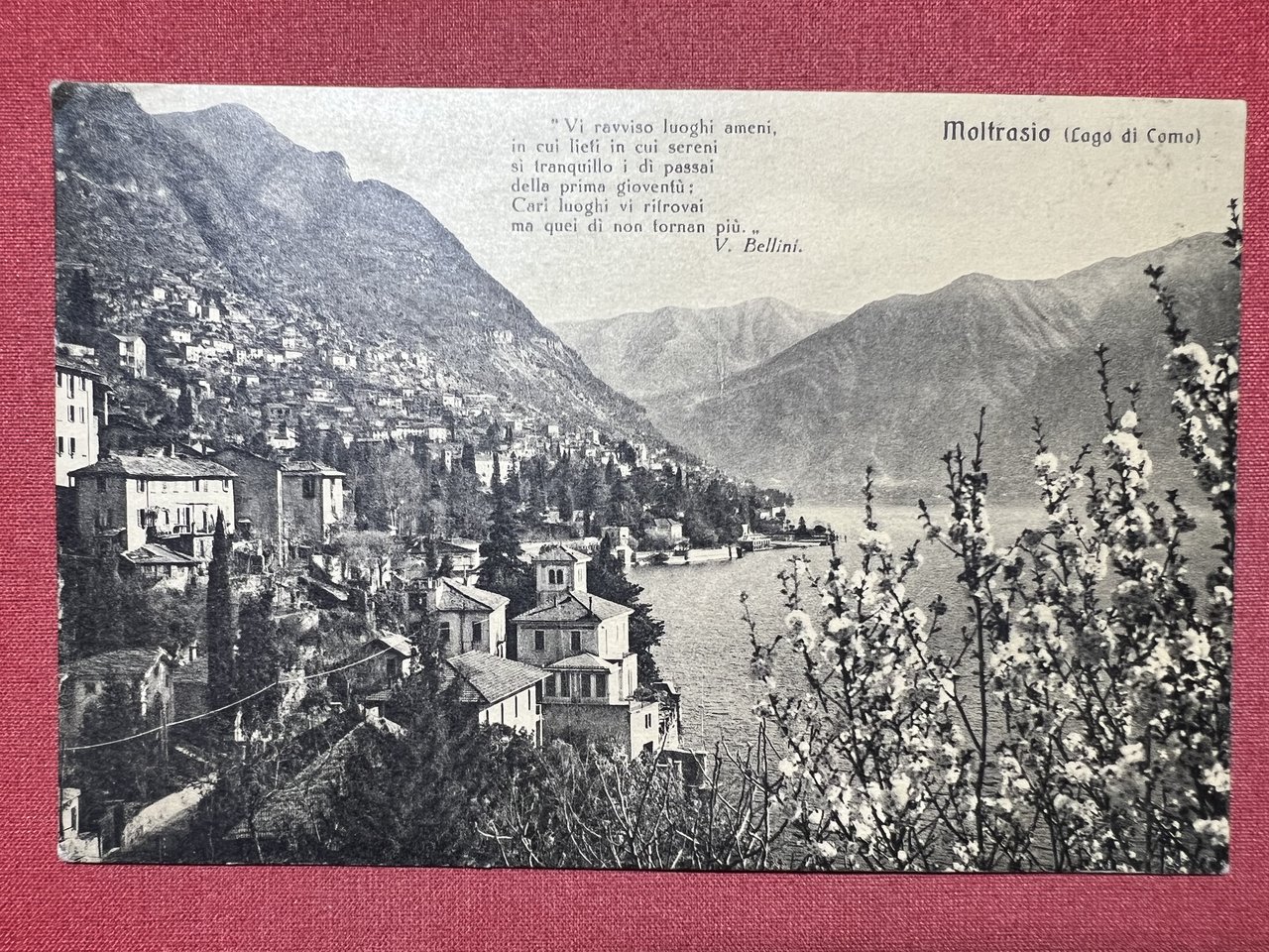 Cartolina - Moltrasio ( Lago di Como ) - 1944