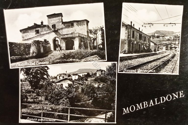 Cartolina - Mombaldone ( Asti ) - Vedute diverse - …