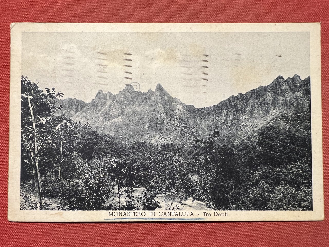 Cartolina - Monastero di Cantalupa - Tre Denti - 1941