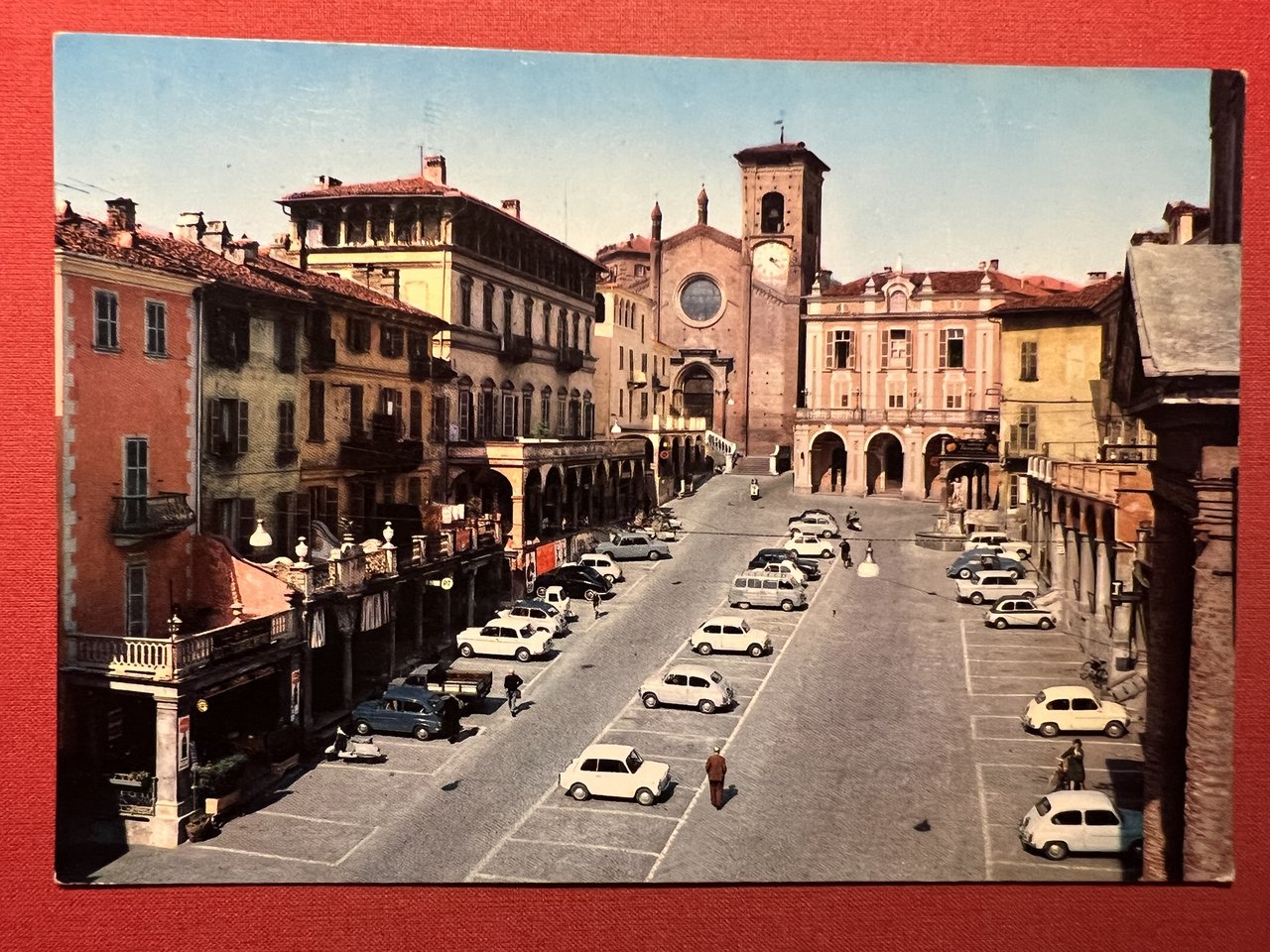 Cartolina - Moncalieri - Piazza Vittorio Emanuele - 1965 ca.