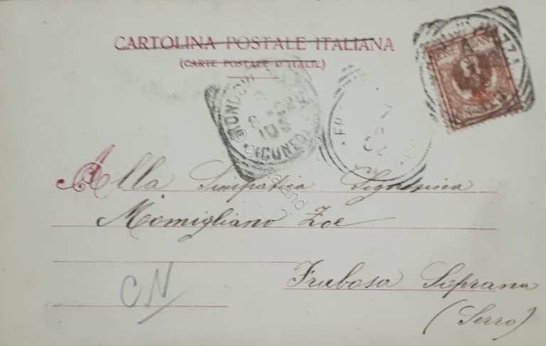 Cartolina - Mondovi - Ponte d'Ellero - 1902