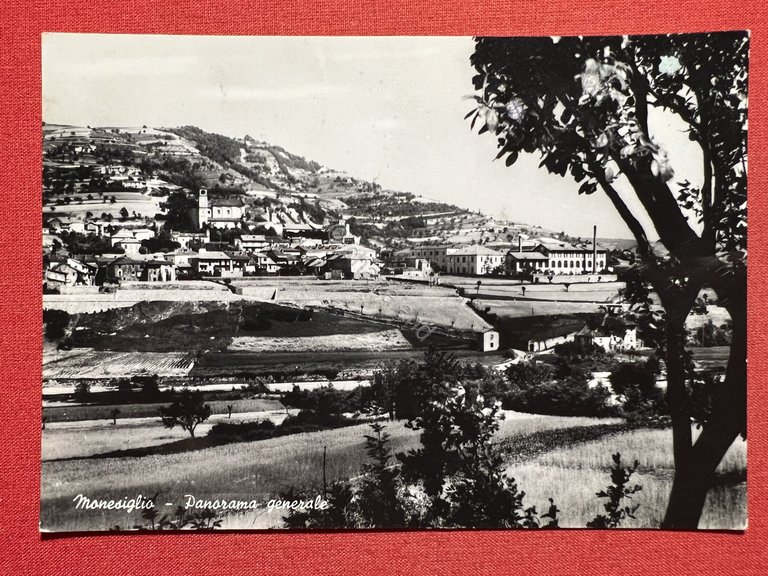 Cartolina - Monesiglio ( Cuneo ) - Panorama generale - …
