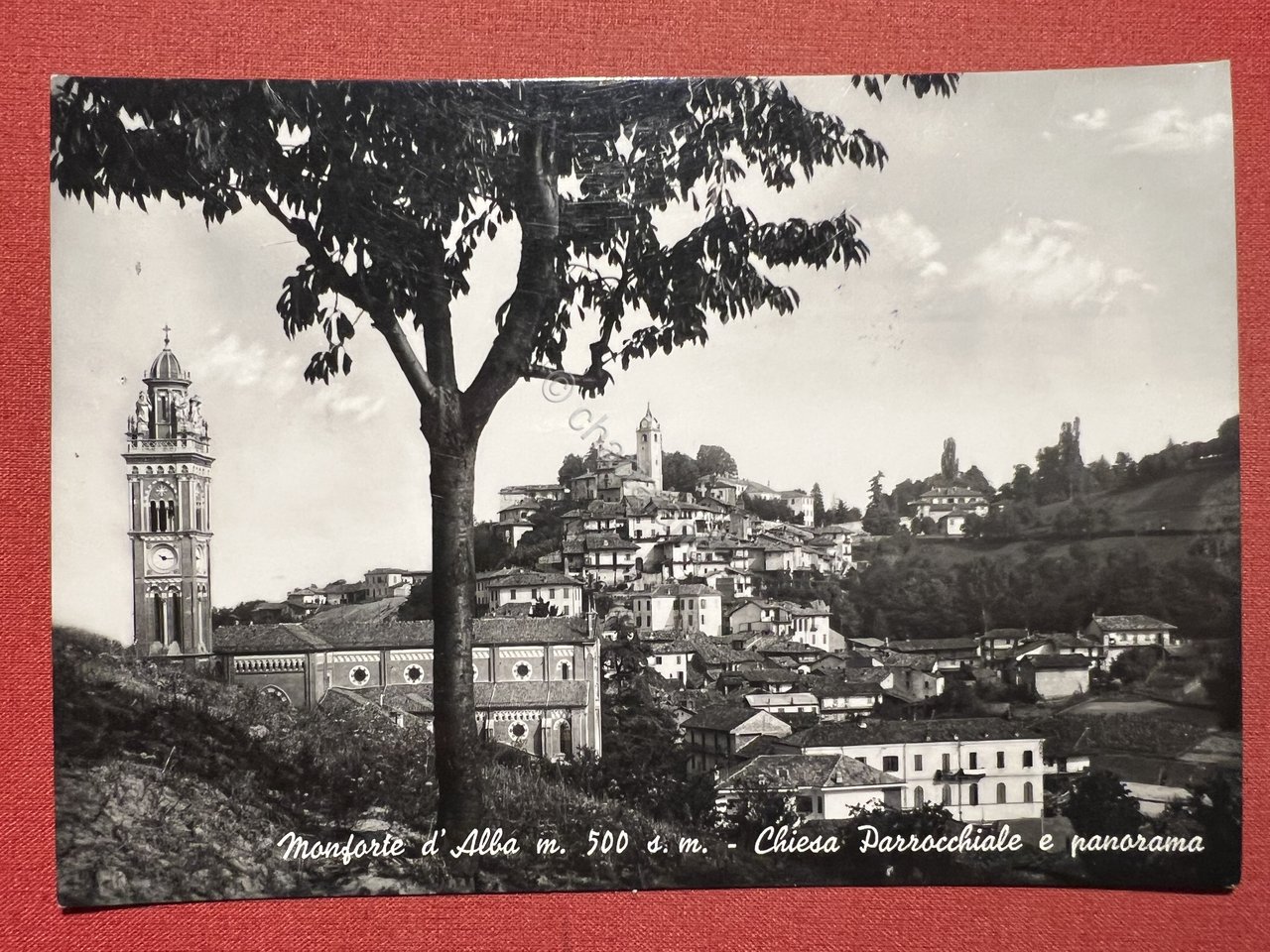 Cartolina - Monforte d'Alba ( Cuneo ) - Chiesa Parrocchiale …