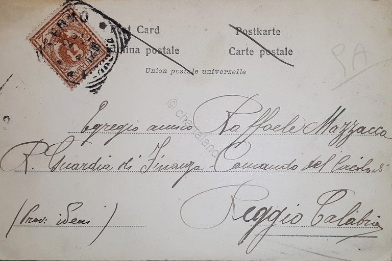 Cartolina - Monreale - Panorama - 1900 ca.