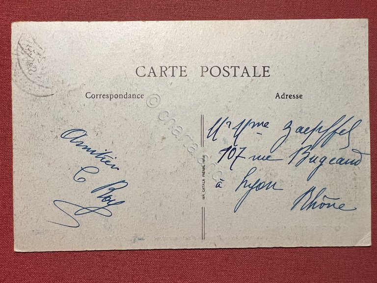 Cartolina - Mont-Blanc - Chamonix - Passage d'une crevasse à …