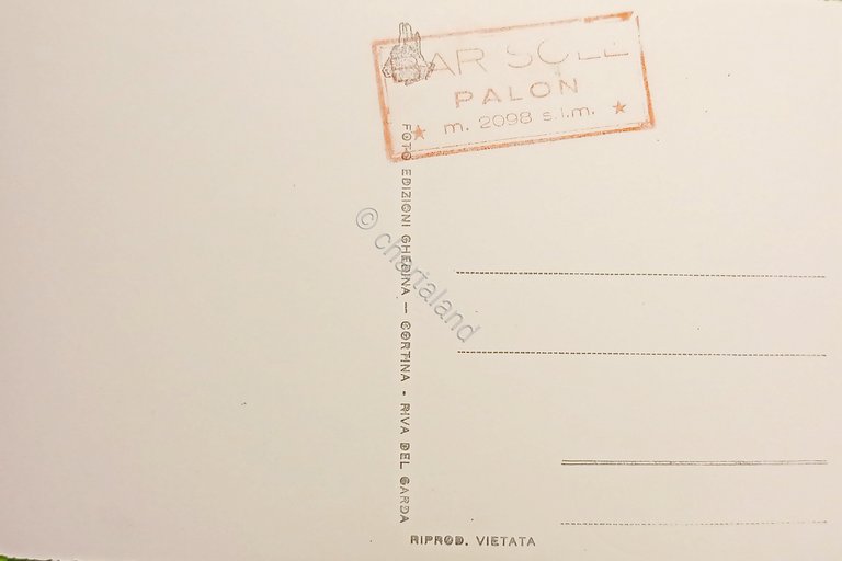 Cartolina - Monte Bondone ( Trento ) - Sala di …