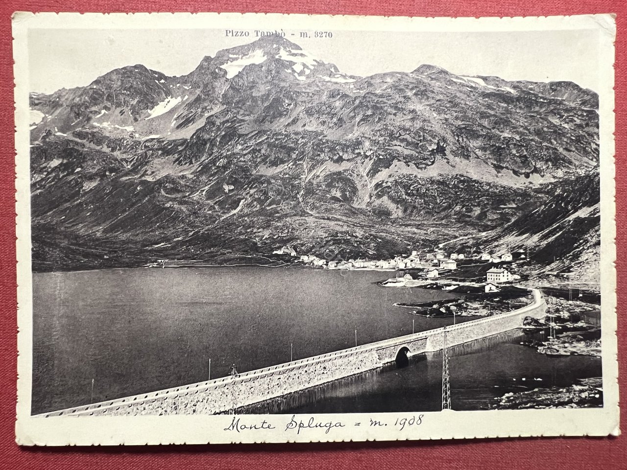 Cartolina - Monte Spluga ( Sondrio ) - Panorama - …