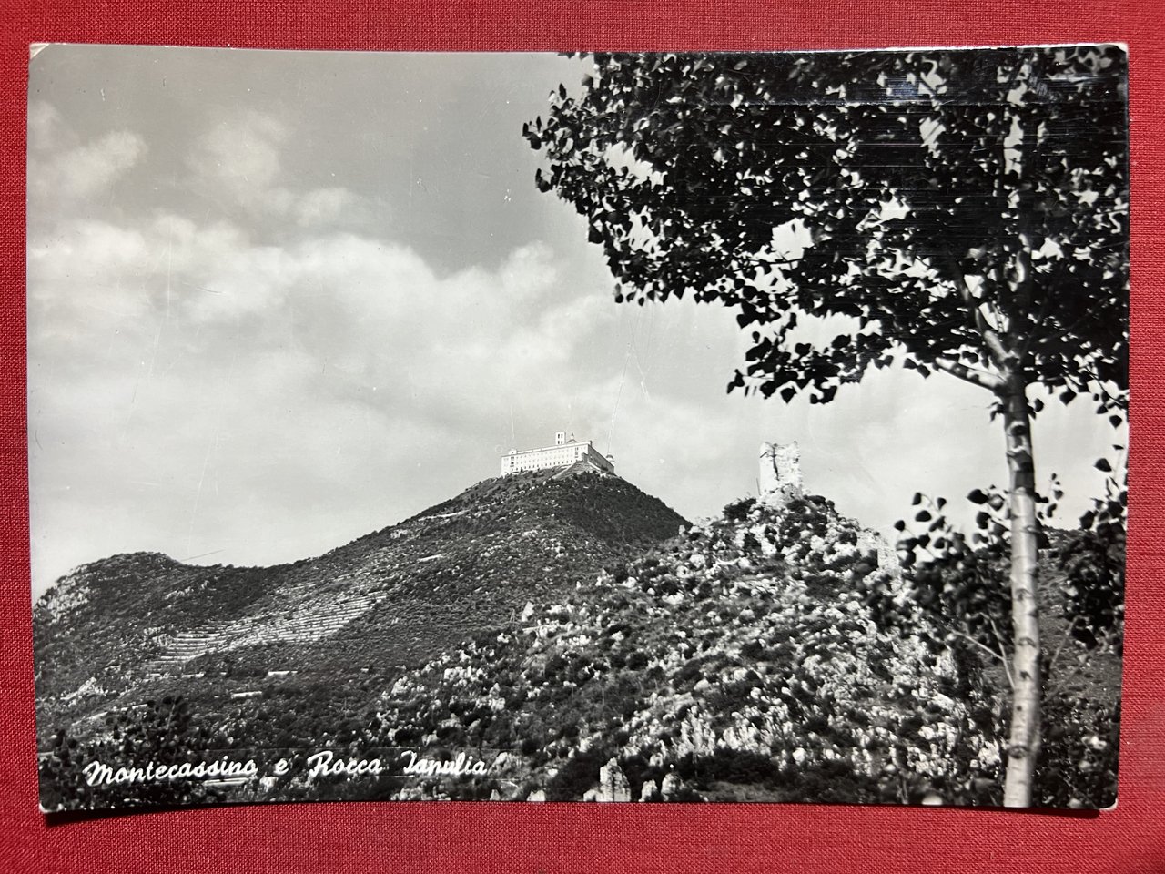 Cartolina - Montecassino e Rocca Janula ( Frosinone ) - …