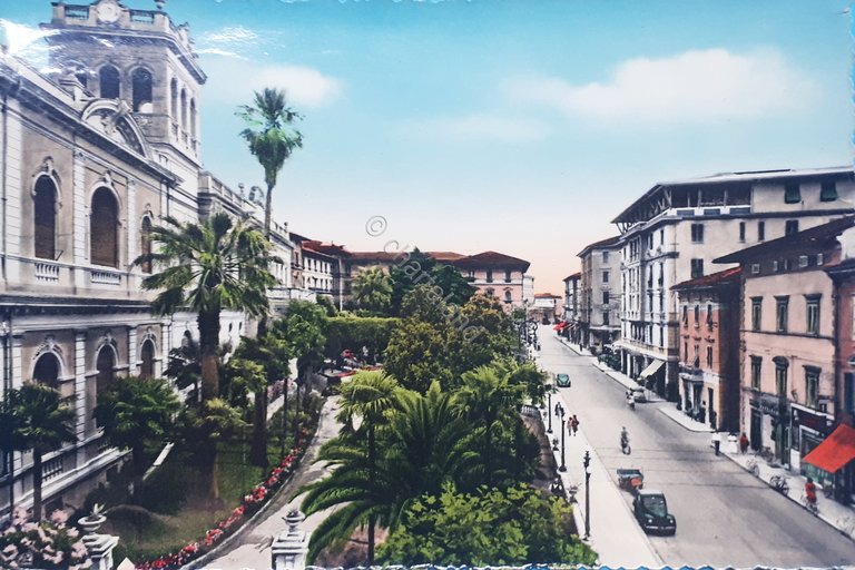 Cartolina - Montecatini Terme - Kursaal e Corso Roma - …