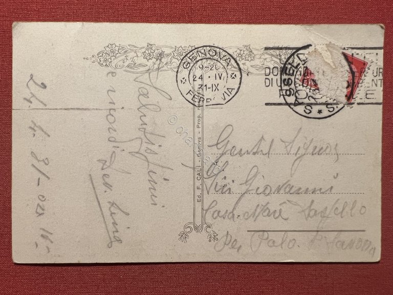 Cartolina - Monumento ai Genovesi caduti nella Guerra Nazionale - … | Immagine Gallery 4